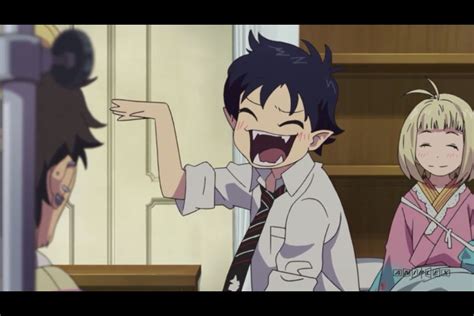 Blue Exorcist ~~ Jolly Rin Is Quite Pleased With Something Blue