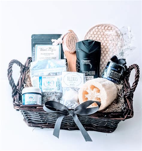 Self Care Serenity Gift Basket Baskets N Joy Gift Box