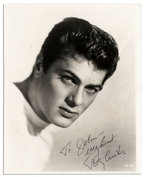 In his later years, curtis made numerous television appearances. Lot Detail - Early Tony Curtis Signed 8'' x 10'' Photo Circa 1950's