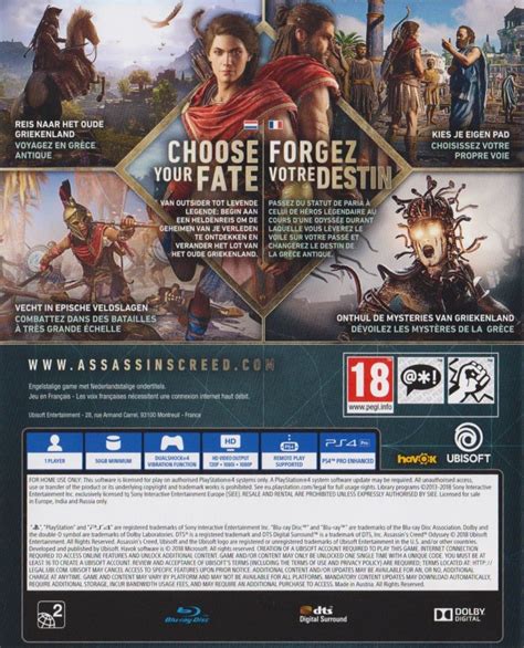 Assassins Creed Odyssey Omega Edition 2018 Box Cover