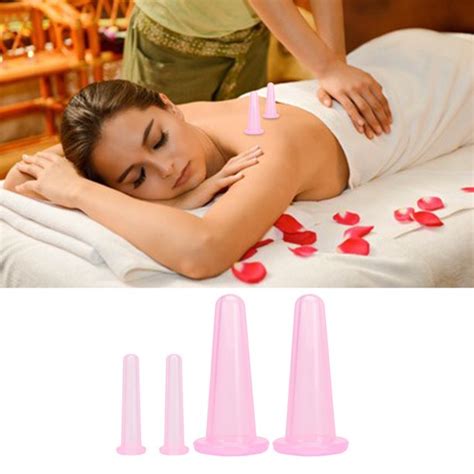 facial cupping therapy sets double chin reducer silicone massage cups for cellulite kit shape