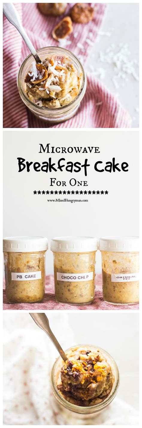 Is this a healthy, balanced breakfast? Microwave Breakfast Cake for One | Microwave breakfast ...