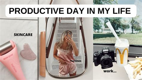 Productive Vlog Fitness Summer Routines Reality Of Being Self Employed Youtube