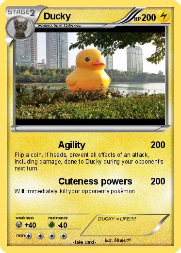 Pokémon Ducky 212 212 Agility My Pokemon Card