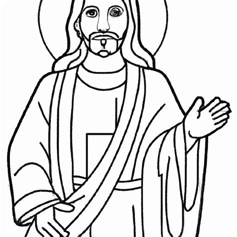 10 Lindos Desenhos De Jesus Cristo Para Imprimir E Colorir