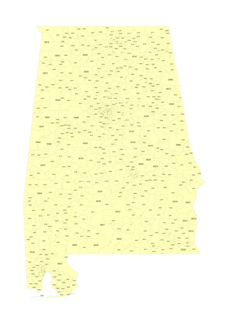 29 Zip Code Map Alabama Online Map Around The World