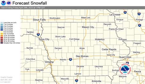Iowa Statewide Weather Graphics