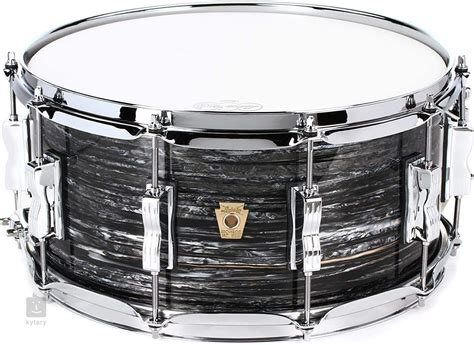 Ludwig 14 X 65 Classic Maple Vintage Black Oyster Pearl Snare Drum