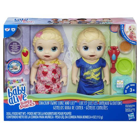 Baby Alive Luke And Lily Twin Pack Toyworld Mackay Toys Online And In Store