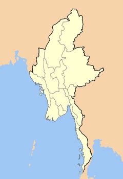 Myanmar Outline Map Mapsof Net