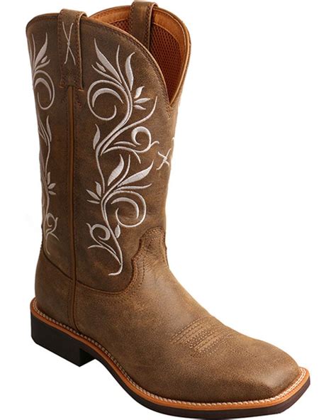 Twisted X Women S Top Hand Boot Square Toe Cute Cowgirl Boots Cowgirl Boots Square Toed
