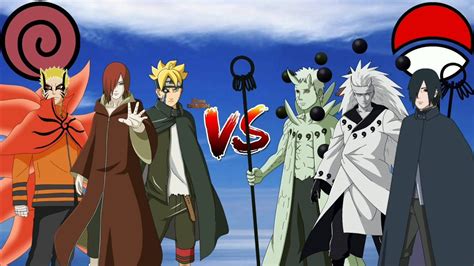 Who Is Strongest Uchiha Clan Vs Uzumaki Clan Youtube