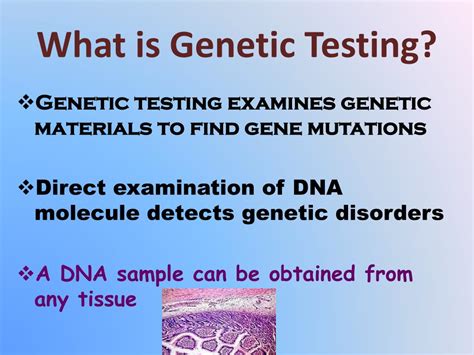Ppt Genetic Testing Powerpoint Presentation Free Download Id3886089