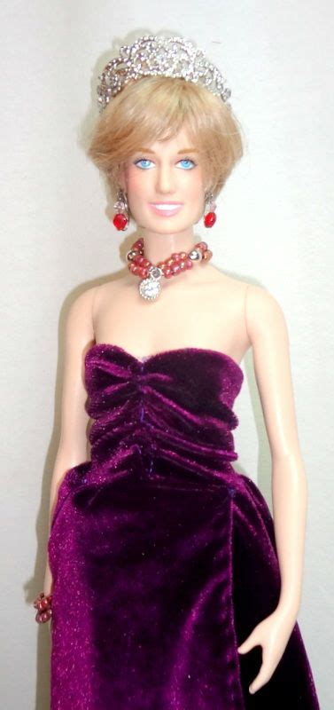 Franklin Mint Princess Diana Vinyl Doll In Lot Edelstein Hot Sex Picture