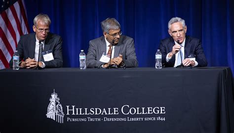 Hillsdale College Hosts An Evening With The Academy For Science