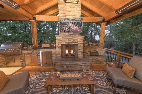 Outdoor Fireplaces Paradise Restored Landscaping