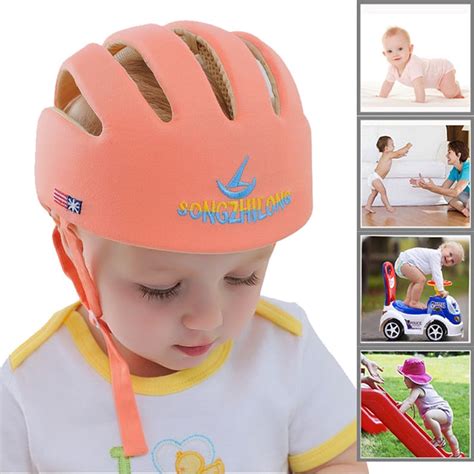 Heavy Duty Baby Flat Head Protector Helmet Zincera