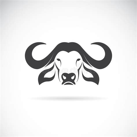 Vector Image Of An Buffalo Head Stock Vector Illustration Of Fauna