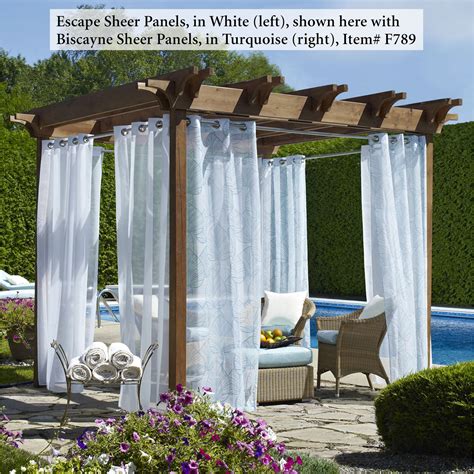 Moving into my own place and i really want to make my balcony a pretty, private oasis. 3 Gorgeous Outdoor Curtains -And What They'll Do for Your Home! | Hawk Haven