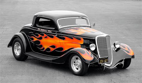 Photos Of The California Kid 33 Ford California Kid Flames Rolled