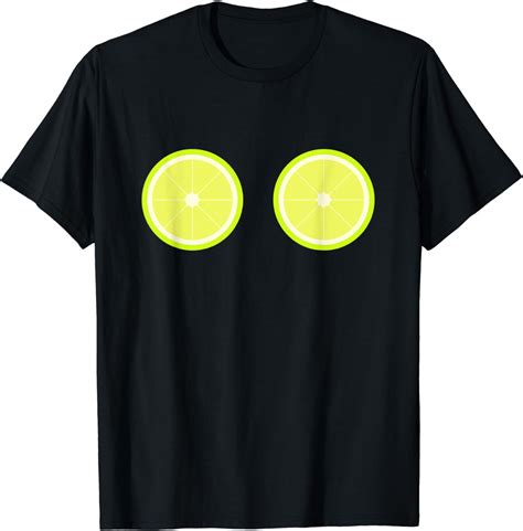 Lemons Boobs Funny T Shirt Amazon Co Uk Fashion