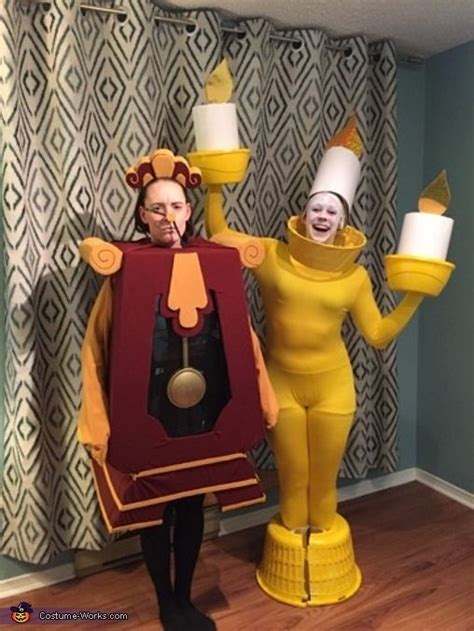Cogsworth And Lumiere Halloween Costume Contest At Costume