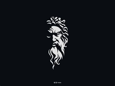 Zeus Art Logo Graphic Design Illustration Logo Design Creative