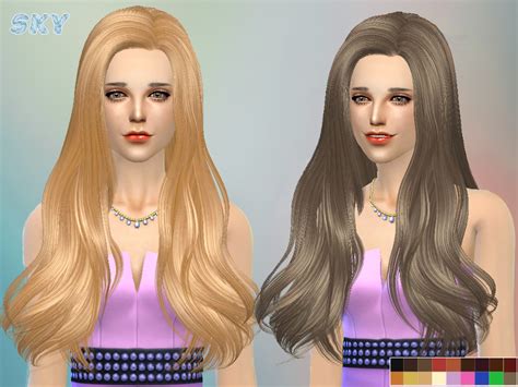 The Sims Resource Skysims Hair 237