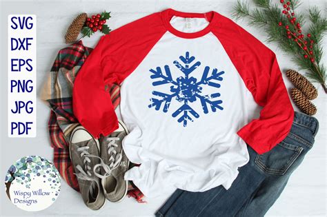 Download Distressed Grunge Winter Christmas SVG Bundle By Wispy ...