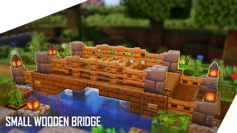 Cara Membuat Small Wooden Bridge Minecraft Indonesia Youtube