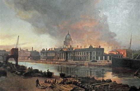The Burning Of The Custom House Was One Of The Landmark Events In The