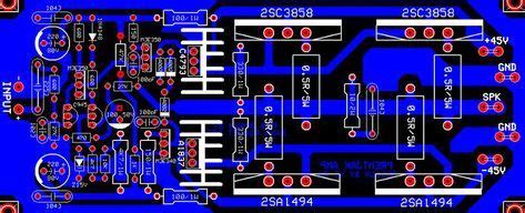 Just preview or download the desired file. Layout Pcb Amplifier 5000 Watt - PCB Circuits