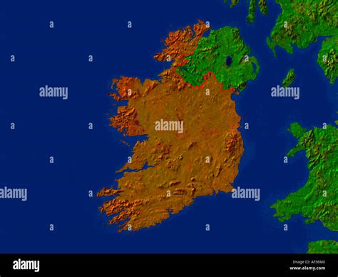 Ireland Aerial Map Hi Res Stock Photography And Images Alamy