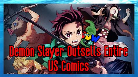 Demon Slayer Outsells Entire Us Comics Youtube