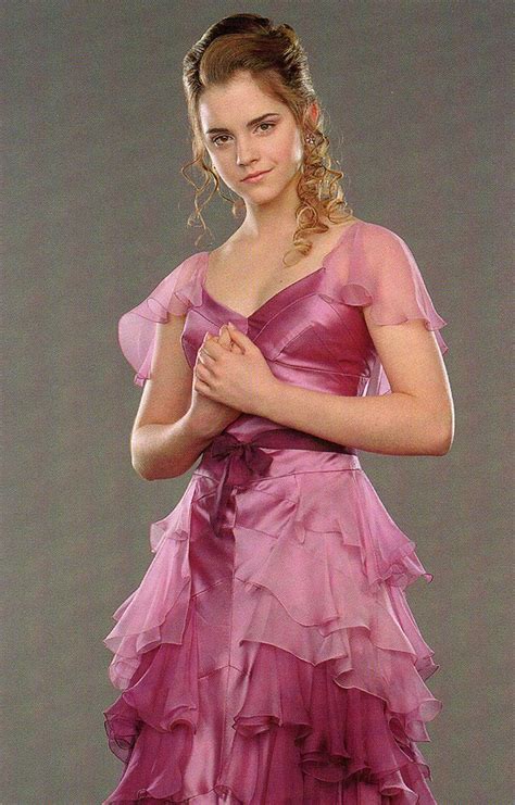 Emma In Harry Potter Robe De Bal Hermione Granger Robe