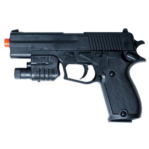 P2220 Spring Airsoft Pistol With Flashlight Laser Fps 175 1