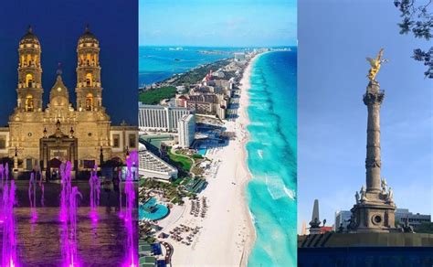 las 6 ciudades más visitadas en méxico
