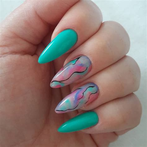 23 Marble Nail Art Ideas With Wow Effect Marble Nail Art Marble