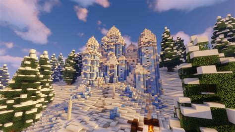 Ice Castle The Loft Mc Minecraft Map