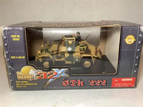 21st Century Toy 132 Ultimate Soldier 32x Wwii Sdk 222 German Armored
