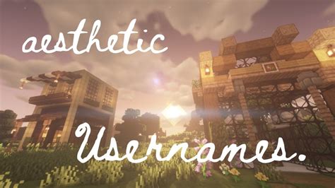 Soft Aesthetic Usernames For Minecraft Canvas Zone