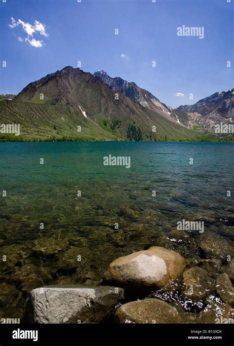 Convict Lake Sierra Nevada Stock Photo Alamy