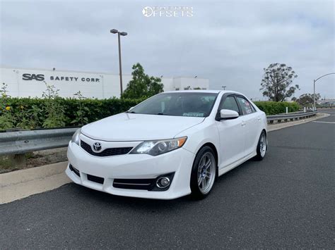 2014 Toyota Camry With 18x95 45 Enkei Rpf1 And 25540r18 Federal Ss595