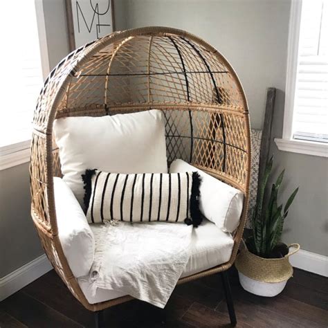 Better Homes & Gardens Ventura Stationary Outdoor Egg Chair - Walmart