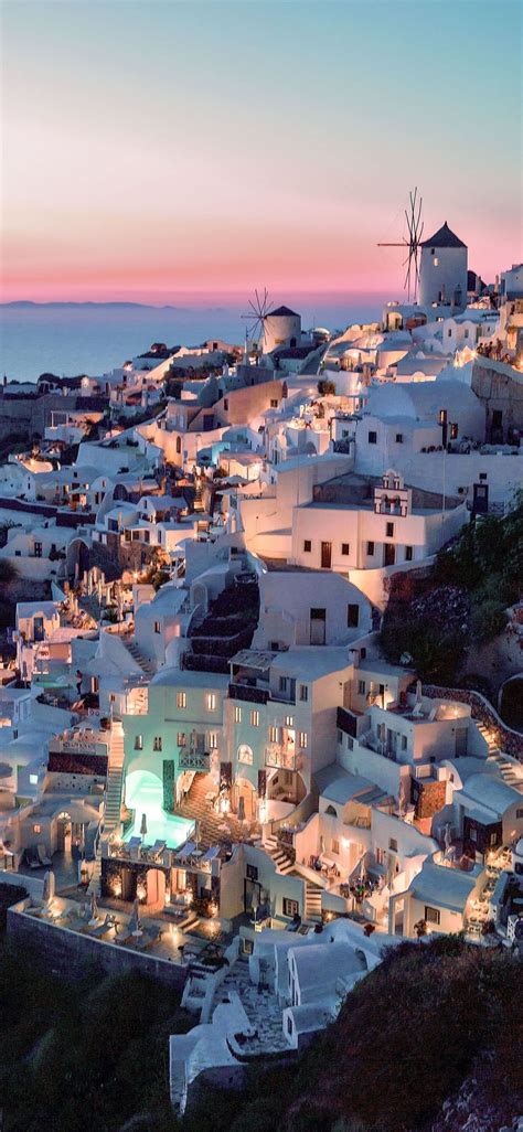 1641 viewsgreece, road, slope, houses. Santorini Top Free Santorini iPhone #Santorini ...