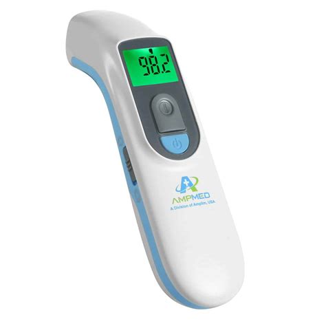 Amplim AE Non Contact Digital Thermometer For Adults Forehead AmpMed Medical Grade Fever