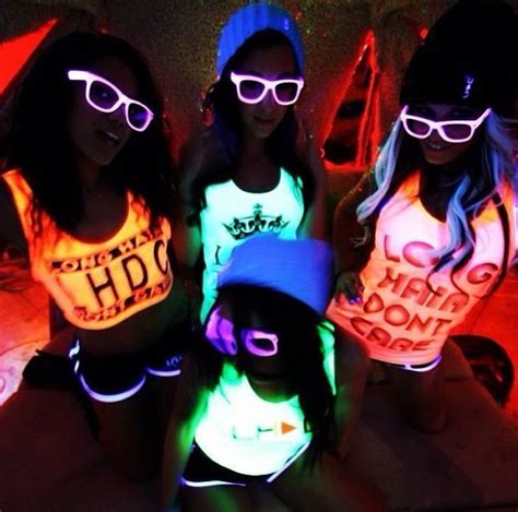 Black Light Party Outfit Blacklight Party Neon Party Glow Party Outfit