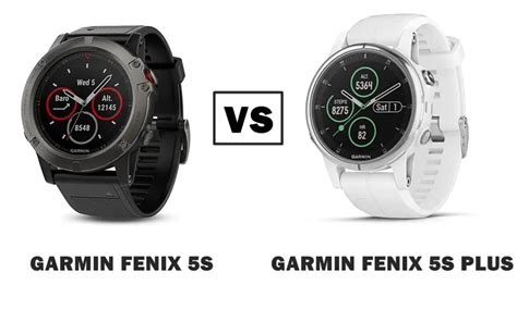 Garmin Fenix 5s Vs 5s Plus Whats The Difference
