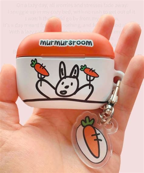 머머스룸 머머스룸 Carrot Party Airpods Case Set 위시버킷