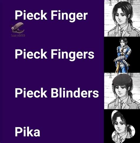 Pieck Finger Pieck Fingers Pieck Blinders Pika Ifunny